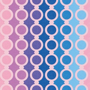 geometric stripes with circles by rysunki_malunki