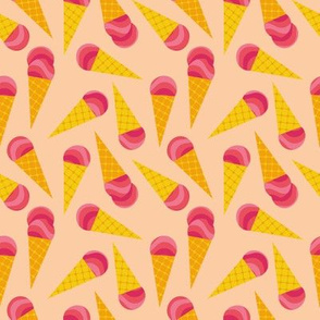 ice cream cones by rysunki_malunki