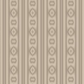 Taupe Tribal Stripes