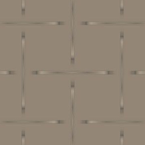 Subtle Taupe on Taupe Grid