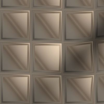 3D Effect Taupe Tiles