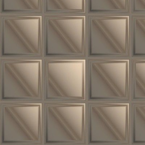 3D Effect Taupe Tiles