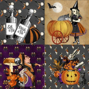 Halloween in Wonderland Patchwork