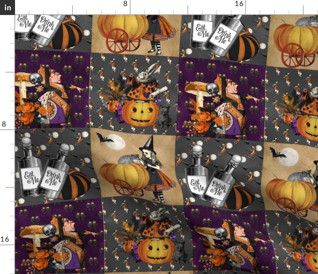 Halloween in Wonderland Patchwork