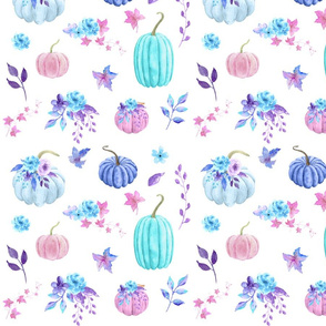 Floral Pumpkins 