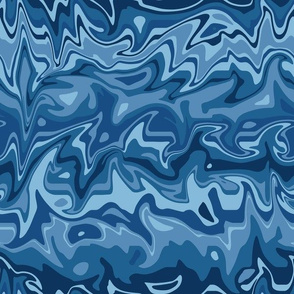 marbled blues, large scale