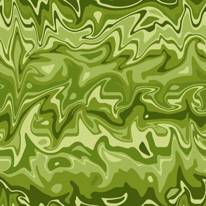 marbled lime green, large scale
