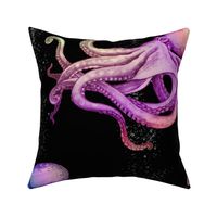 Jumbo Octopus Silhouette-black