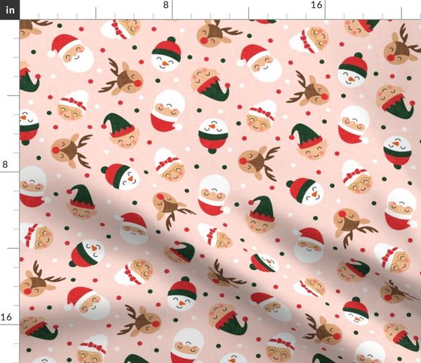 Holiday Gang Cute Christmas Fabric S Spoonflower