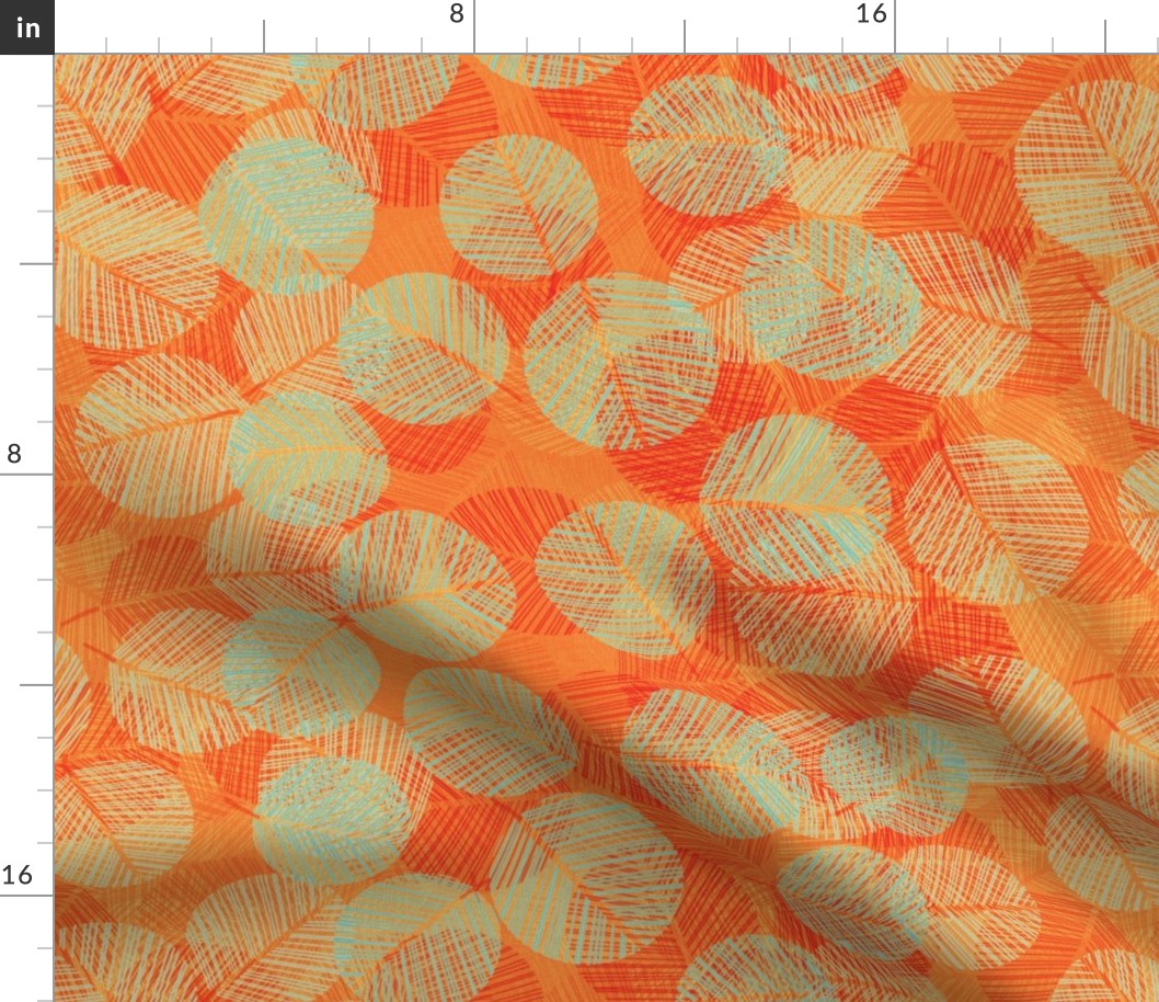 leaf_dots-orange-mint