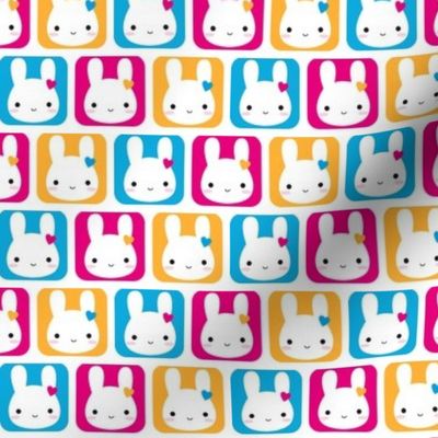 Kawaii Bunny Squares