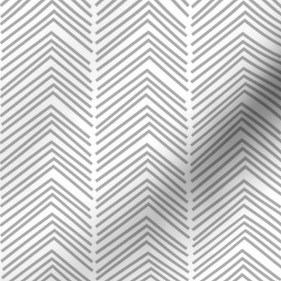 chevron love LG grey