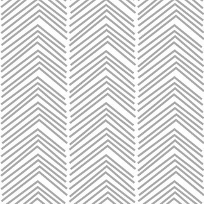 chevron love LG grey