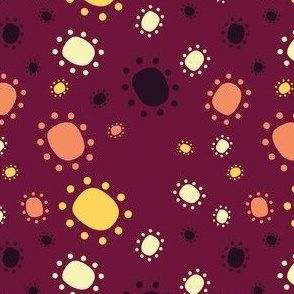 Harlequin Summer Dots - Fucshia