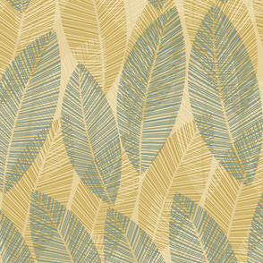 leaf-row-beige-blue