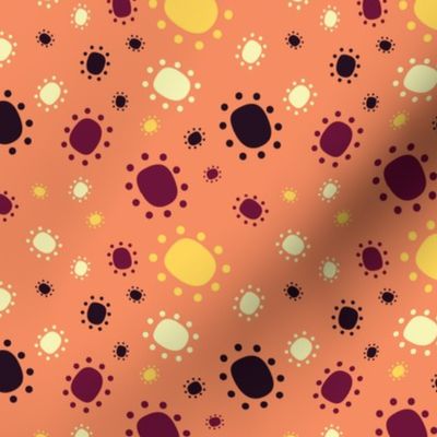 Harlequine Summer Dots - Peach