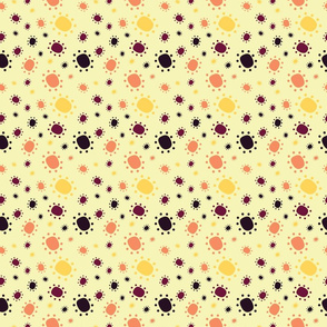 Harlequin Summer Dots - Cream