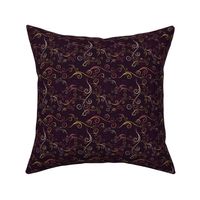 Harlequin Summer Swirls - Purple