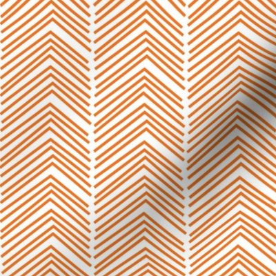 chevron love LG orange