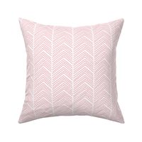 chevron love LG light pink