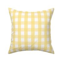 gingham 1in sunshine yellow