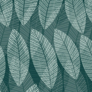 leaf-row-teal-mint