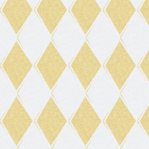 Modern Farm House Diamond Yellow