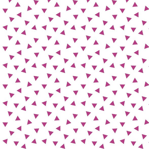 Triangles Hot Pink