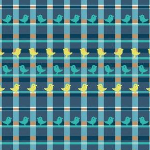 plaid with birds by rysunki_malunki