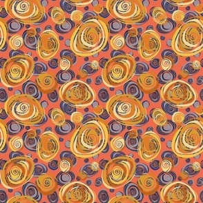 psychedelic spiral ovals by rysunki_malunki