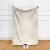 gingham 1in ivory