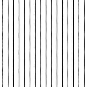 Pencil Stripes in Black and White