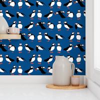 just puffins blue small