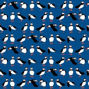 just puffins blue small