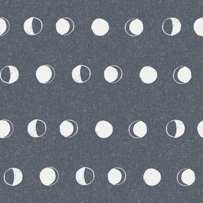 moon phase fabric - night sfx3919 - moon fabric, nursery fabric, baby fabric, boho fabric, witch fabric, muted fabric, earth toned fabric, muted colors