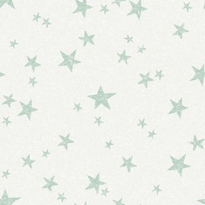 stars fabric - seaglass - sfx6008 - star fabric, nursery fabric, baby fabric, simple fabric, minimal fabric, baby design