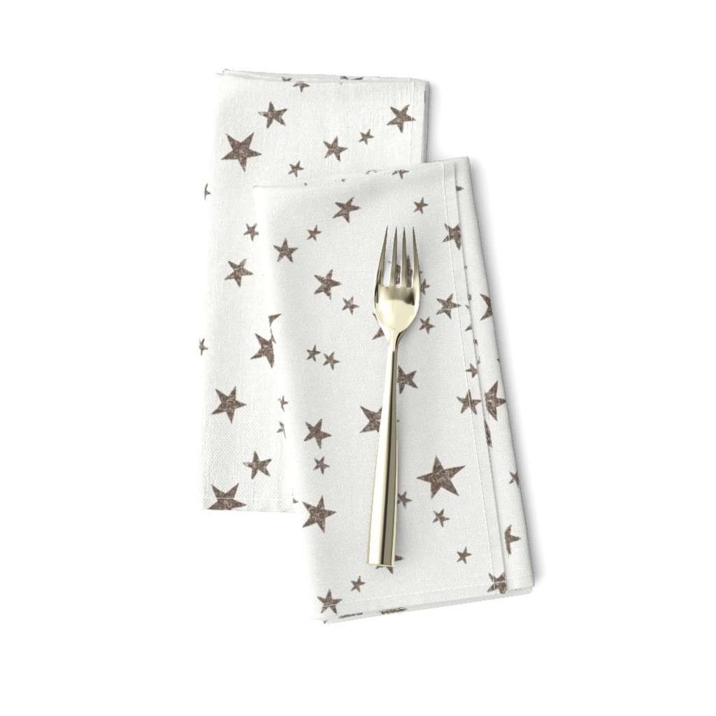 stars fabric - pinecone - sfx1027 - star fabric, nursery fabric, baby fabric, simple fabric, minimal fabric, baby design