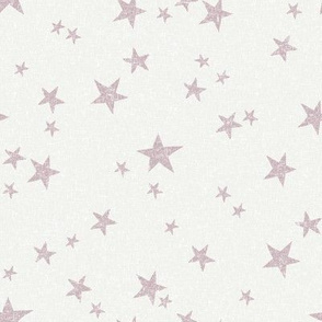 stars fabric - lilac - sfx1905 - star fabric, nursery fabric, baby fabric, simple fabric, minimal fabric, baby design