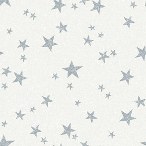 stars fabric - quarry - sfx4305 - star fabric, nursery fabric, baby fabric, simple fabric, minimal fabric, baby design