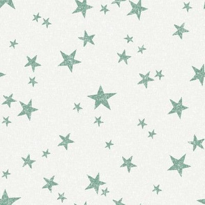 stars fabric -  rainforest - sfx5815 - star fabric, nursery fabric, baby fabric, simple fabric, minimal fabric, baby design