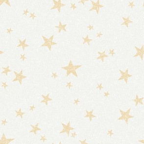 stars fabric - chamomile - sfx0916 - star fabric, nursery fabric, baby fabric, simple fabric, minimal fabric, baby design