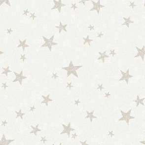 stars fabric - oat - sfx5304 - star fabric, nursery fabric, baby fabric, simple fabric, minimal fabric, baby design