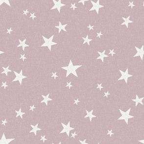 nursery stars fabric - lilac sfx1905 - star fabric, stars fabric, kids fabric, bedding fabric, nursery fabric - terracotta trend