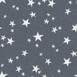 nursery stars fabric - night sfx3919 - star fabric, stars fabric, kids fabric, bedding fabric, nursery fabric - terracotta trend