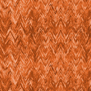 Painted Chevron, orange