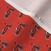 BMX bikes small red