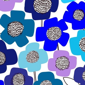 PopUpFlower_multiblue