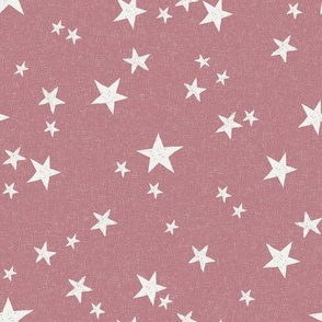 nursery stars fabric - clover sfx1718 - star fabric, stars fabric, kids fabric, bedding fabric, nursery fabric - terracotta trend