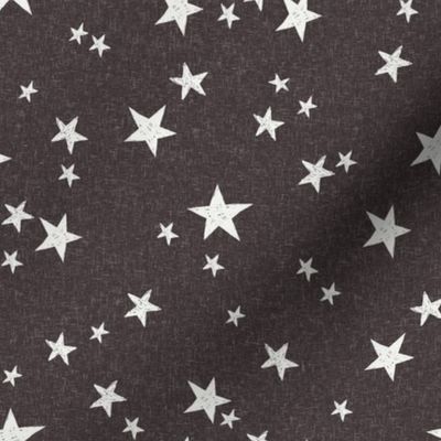 nursery stars fabric - coffee sfx1111 - star fabric, stars fabric, kids fabric, bedding fabric, nursery fabric - terracotta trend