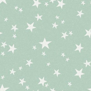 nursery stars fabric - seaglass sfx6008 - star fabric, stars fabric, kids fabric, bedding fabric, nursery fabric - terracotta trend